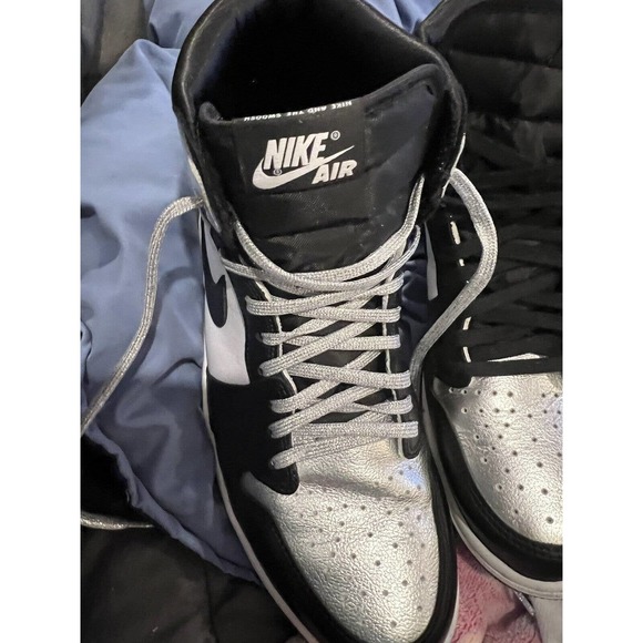 Nike Air Jordan Retro 1 High OG Silver Toe Black CD0461-001 Size 11.5